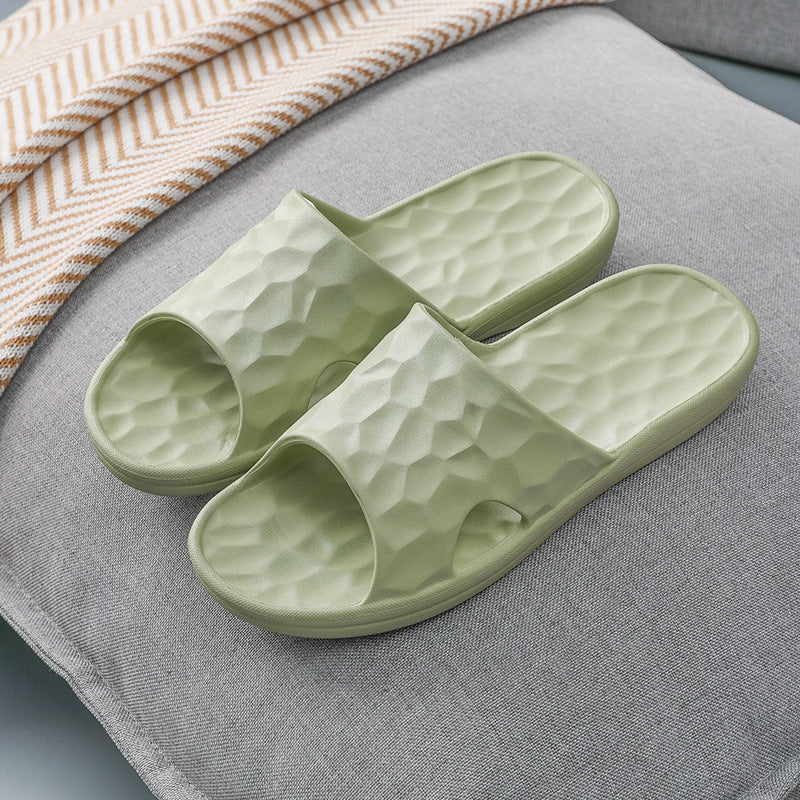 Geometric Slippers for Women-Stylish Home and Bathroom Footwear