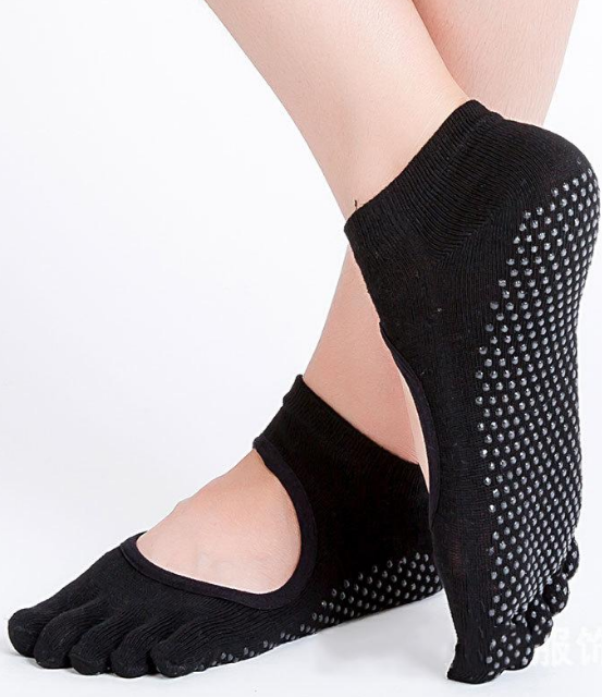 Ladies's Hole-Dispensing Sports Yoga Socks with Ultimate Support