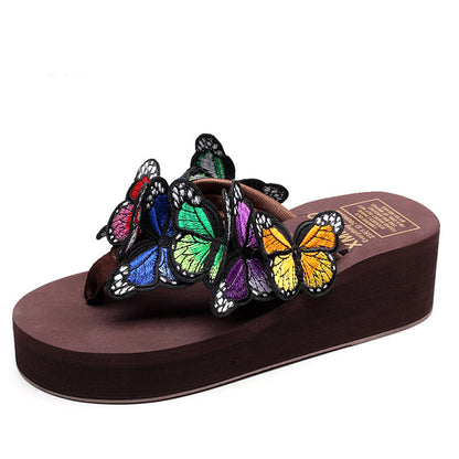 Handmade Butterfly Sandals and Slippers-Unique Craftsmanship