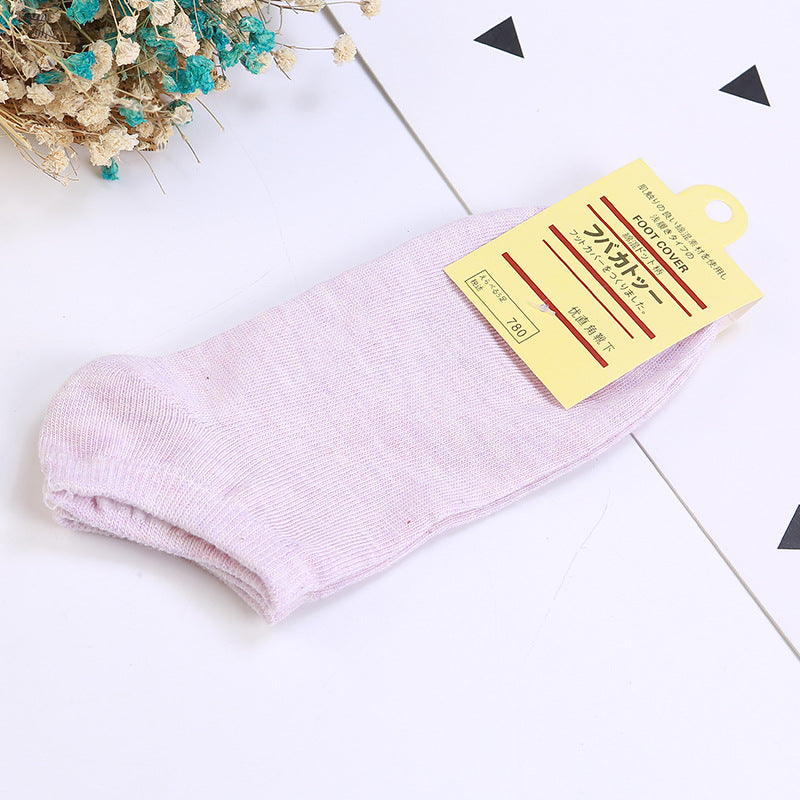 Solid Color Ladies Socks for Everyday Elegance with Classic Comfort