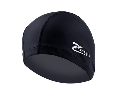 Waterproof PU Cloth Swimming Caps with Stylish Protection