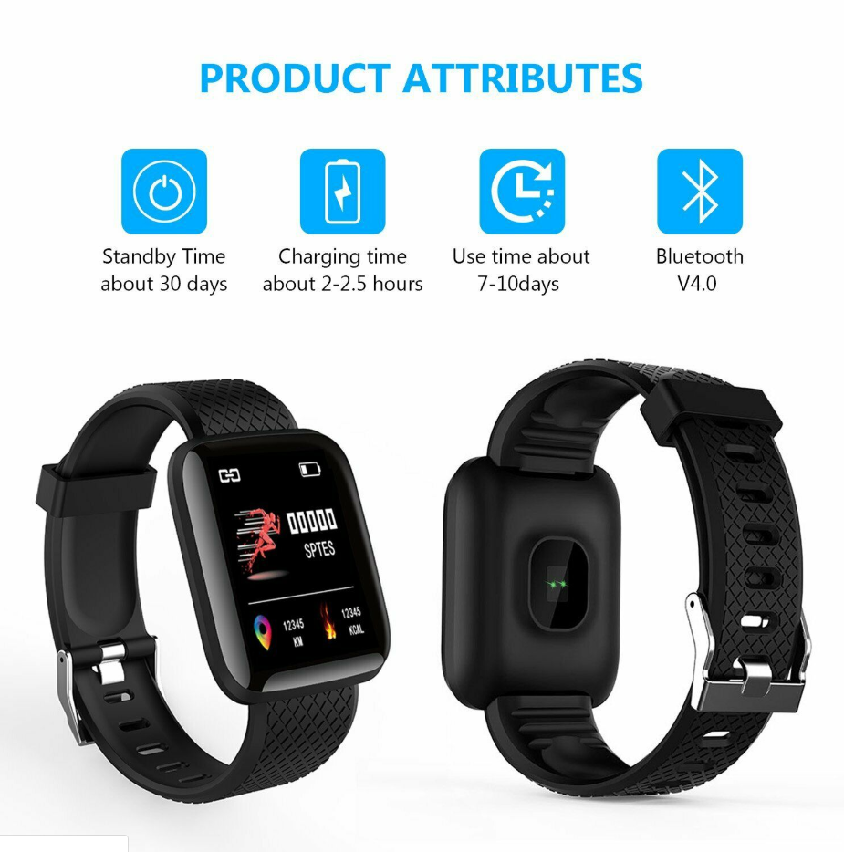 Color Screen Multi-Function Sports Smart Bracelet Watch