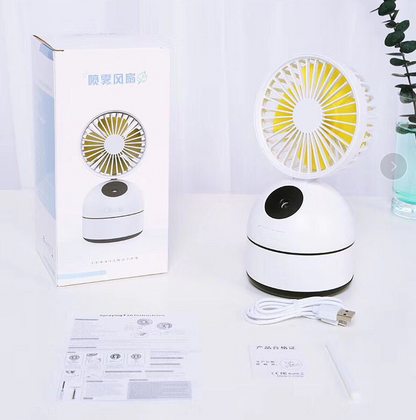 Fan Humidifier for Refreshing and Hydrated Air-Cool Comfort