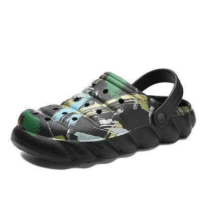 Men's Camouflage Beach Slippers for Stylish Relaxation