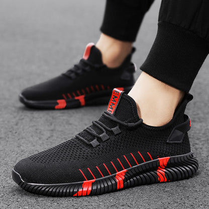 Men's Breathable Mesh Sneakers for Comfortable Running