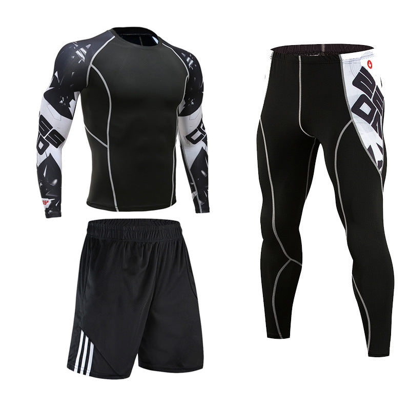 Men's Tights Basketball Running Suit-Comfortable and Stylish