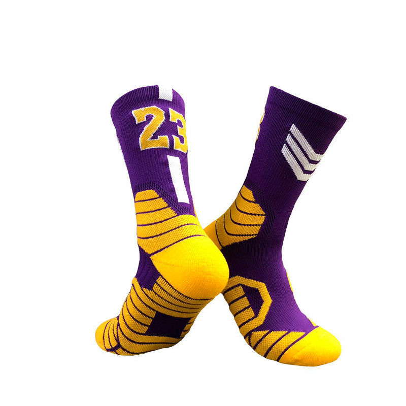 Superstar Basketball Socks-លើកកំពស់ហ្គេមរបស់អ្នកជាមួយនឹងការលួងលោម និងរចនាប័ទ្ម