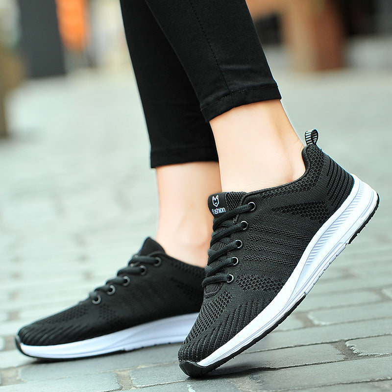 Women's Hollow Mesh Breathable Casual Sports Shoes