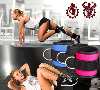 D-ring Ankle Straps for Adjustable Weights-Boost Your Fitness