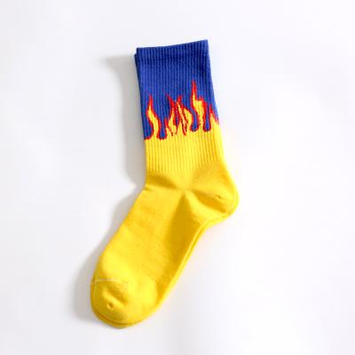 Stylish Flaming Socks for a Sizzling Fashion Statement