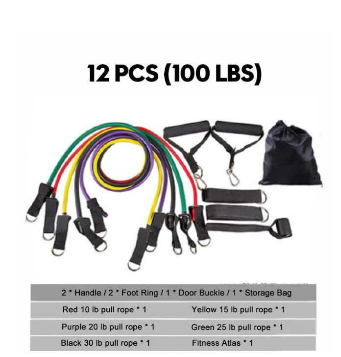 Rally Resistance Band-ឧបករណ៍ហាត់ប្រាណសម្រាប់ការហ្វឹកហាត់កម្លាំង