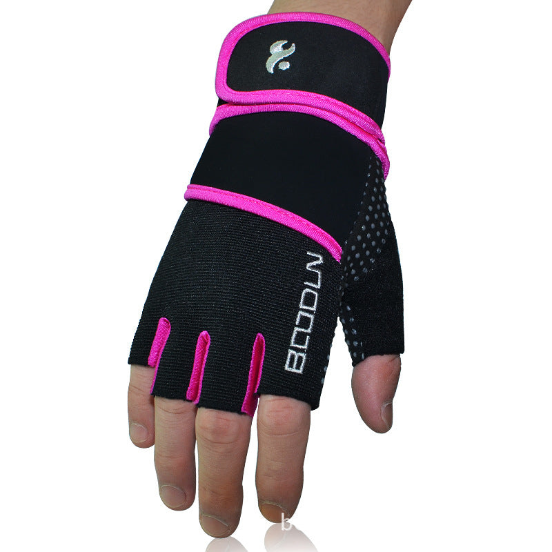 Non-Slip Wrist Guard Weight Lifting Gloves-Essential Fitness Equipment