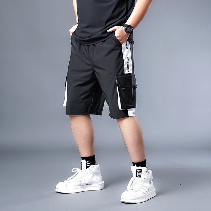 Men's Stylish and Comfortable Ice Silk Cargo Shorts