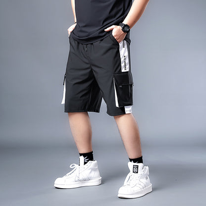 Men's Stylish and Comfortable Ice Silk Cargo Shorts