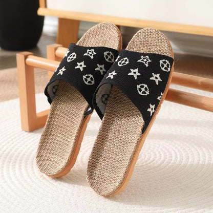 Linen Slippers for Women-Perfect for Indoor Home Relaxation