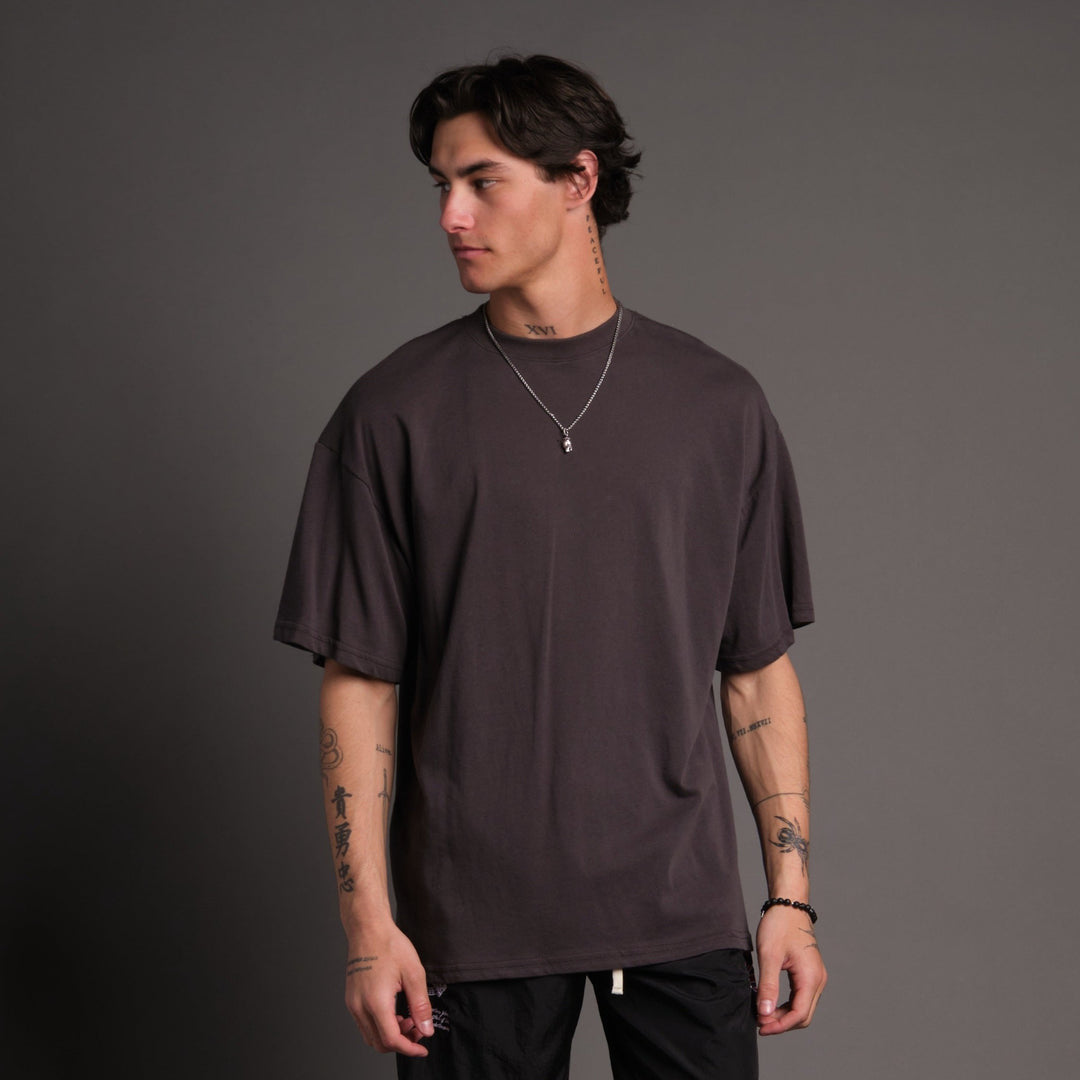 Men's Round Neck Cotton Running Short Sleeved T-shirt