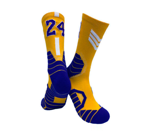 Superstar Basketball Socks-លើកកំពស់ហ្គេមរបស់អ្នកជាមួយនឹងការលួងលោម និងរចនាប័ទ្ម