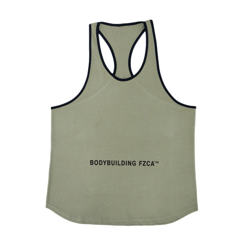 Men's Quick-Dry Sleeveless Sports Training Tank Top