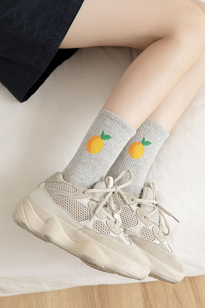 Fruit Pile Socks for a Playful and Comfy Touch to Your Style