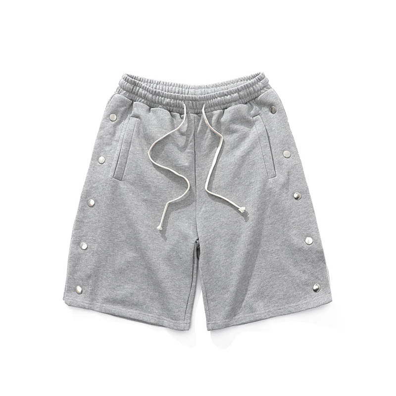 Hip-hop Loose Side Breasted Five-Point Sports Shorts for Unisex Cool