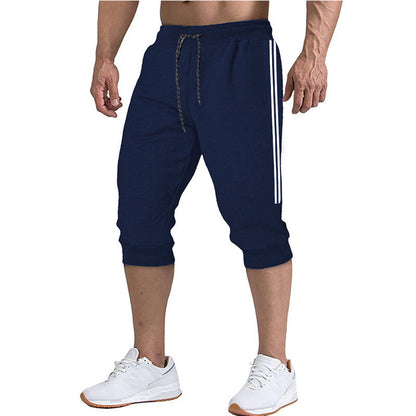 Casual Running Training Jogging Cropped Pants-Comfortable and Stylish