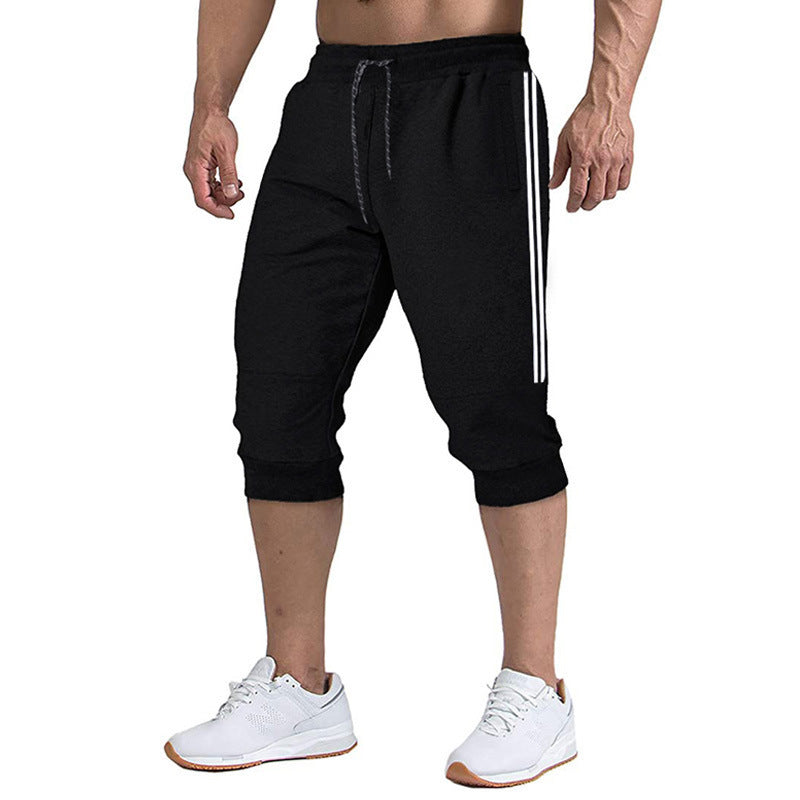 Casual Running Training Jogging Cropped Pants-Comfortable and Stylish