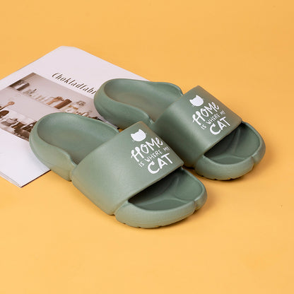 Flip-Flops with Indoor and Outdoor Dual-Purpose-Perfect Beach Tow