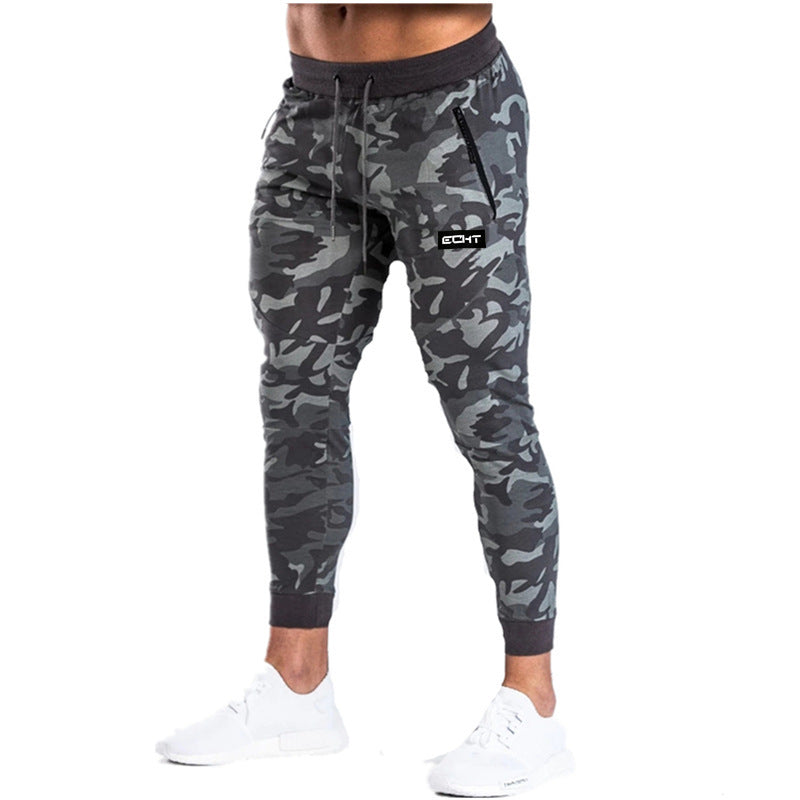 Men's Camouflage Sports Pants for Casual Comfort