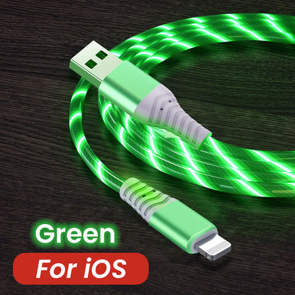 Fast Charging and Luminous Phone Data Cable for Ultimate Convenience