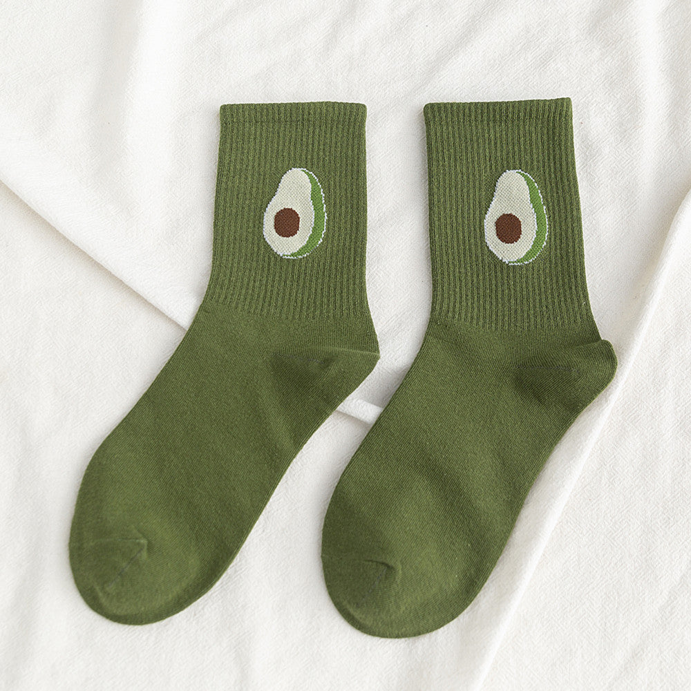 Fruit Pile Socks for a Playful and Comfy Touch to Your Style