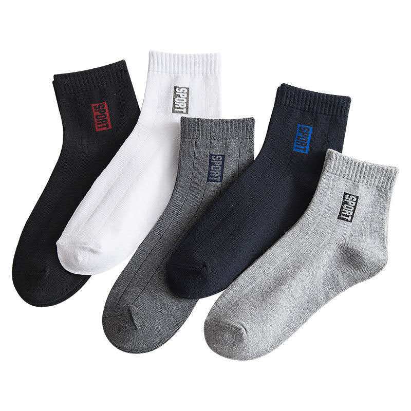 Breathable Men's Socks Set-Casual Trendy Socks for Everyday Comfort