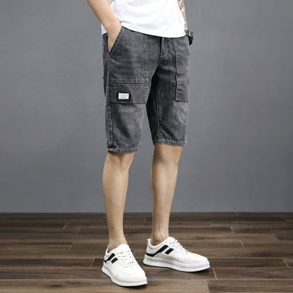 Men's Thin Section Denim Shorts for Effortless Style and Comfort