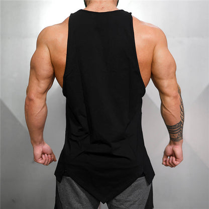 Camouflage Wings Muscle Men's Sports Fitness Vest-Casual and Loose Fit