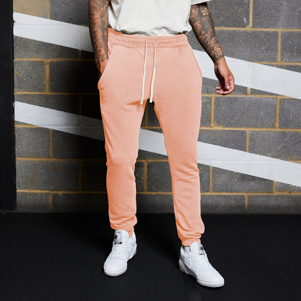 Men's Solid Color Casual Sports Trousers-Perfect for Sports Activities