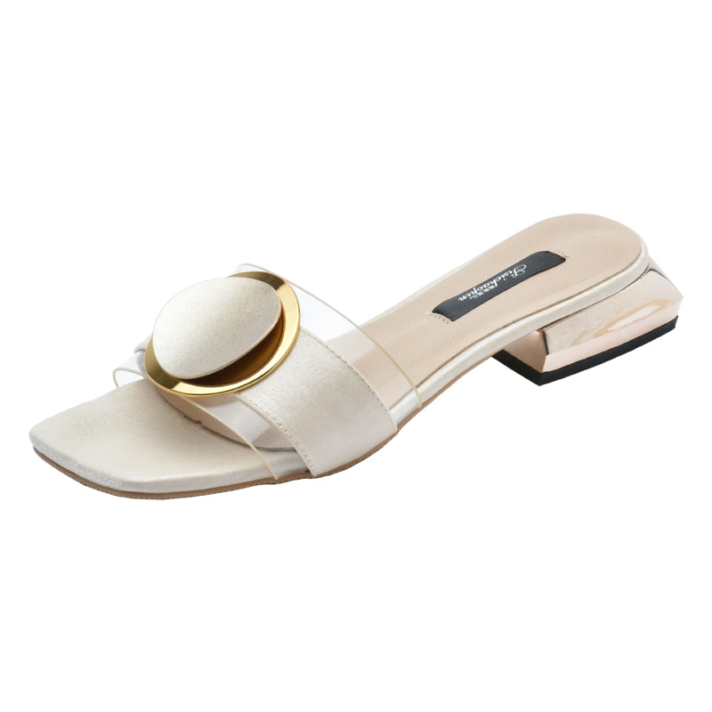 Women's Mid-Heel Flip-flops-Elevate Your Style for Fun in the Sun