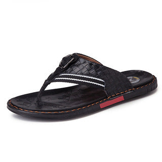 Trendy Men's Shoes with a Touch of Style in Stylish Flip-Flops