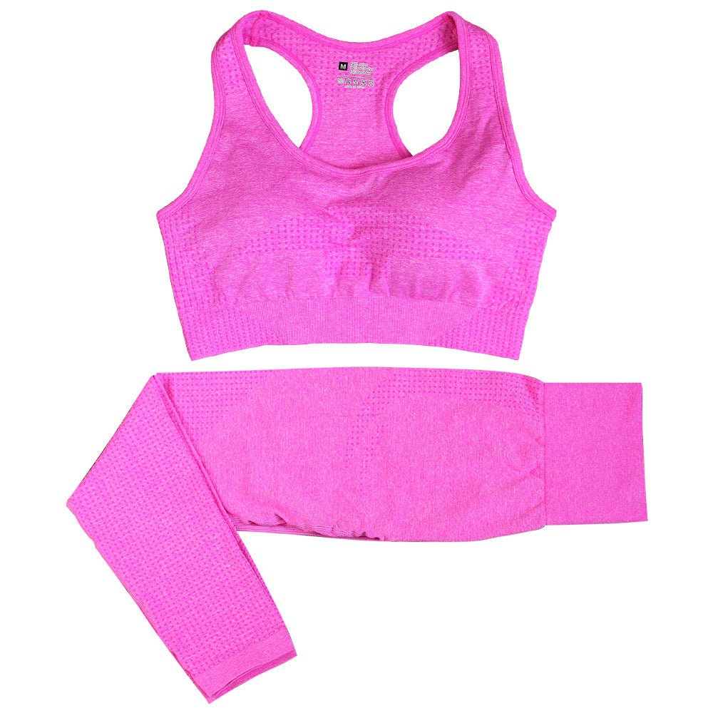 Complete Fitness Set for Women-Leggings and Crop Top Sportswear