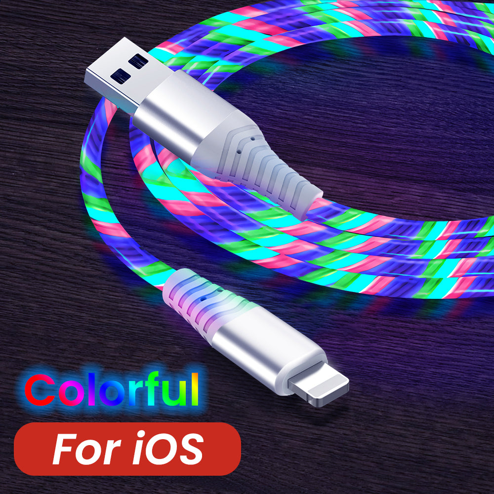 Fast Charging and Luminous Phone Data Cable for Ultimate Convenience