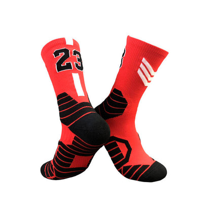 Superstar Basketball Socks-លើកកំពស់ហ្គេមរបស់អ្នកជាមួយនឹងការលួងលោម និងរចនាប័ទ្ម