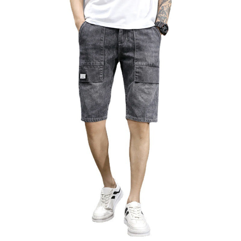 Men's Thin Section Denim Shorts for Effortless Style and Comfort