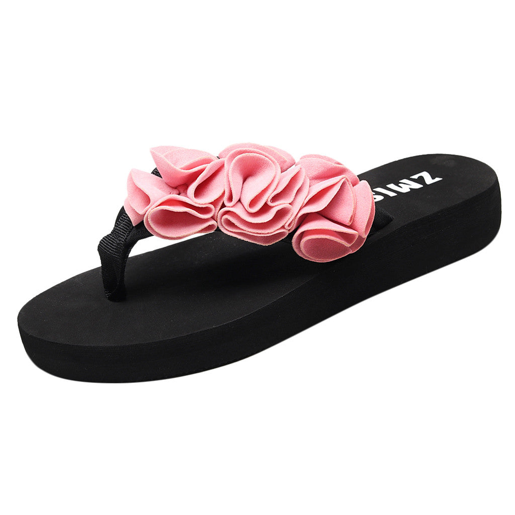 Flower Flip-Flops for Stylish and Comfortable Steps