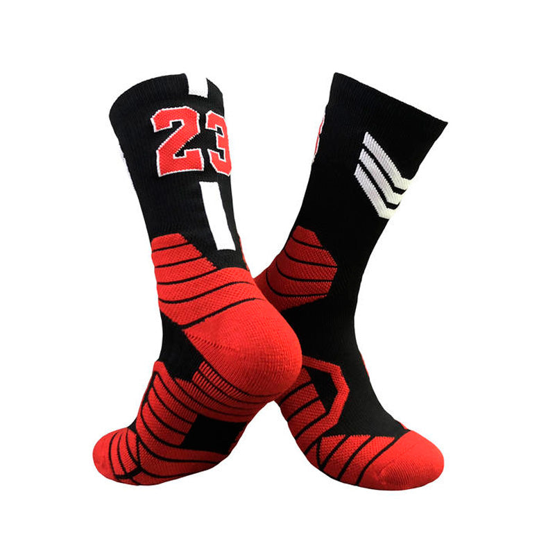 Superstar Basketball Socks-លើកកំពស់ហ្គេមរបស់អ្នកជាមួយនឹងការលួងលោម និងរចនាប័ទ្ម