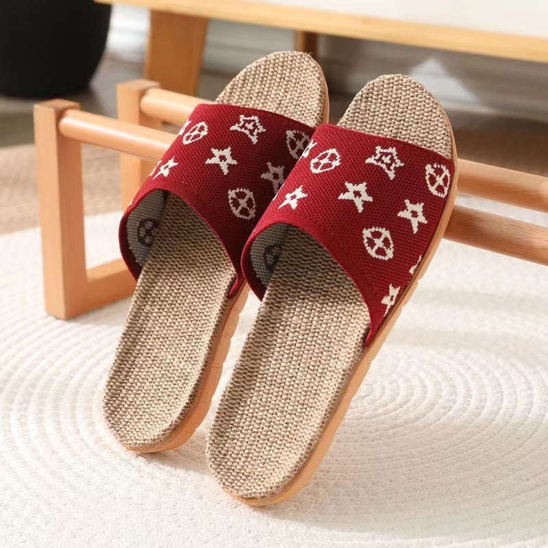 Linen Slippers for Women-Perfect for Indoor Home Relaxation