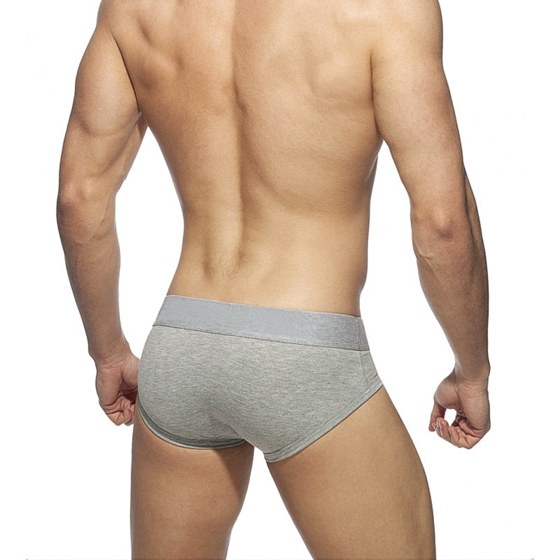 Low Waist Tight-fitting Men's Boxer Shorts-Ideal for a Muscular Style