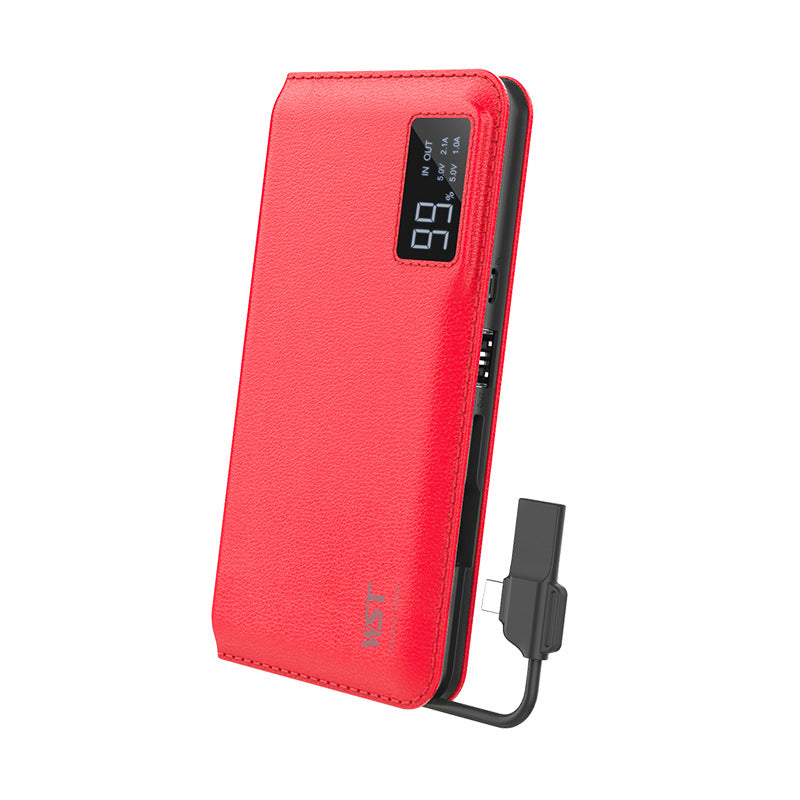 Portable LCD Display Charging Treasure-Stay Powered Up On-the-Go