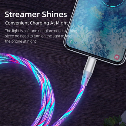 Fast Charging and Luminous Phone Data Cable for Ultimate Convenience