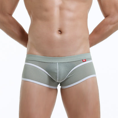 Men's Nylon Breathable Mesh Underwear for Everyday Comfort