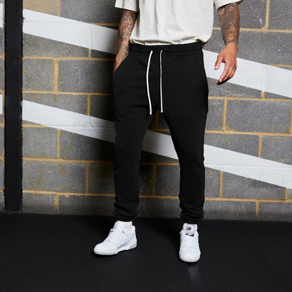 Men's Solid Color Casual Sports Trousers-Perfect for Sports Activities