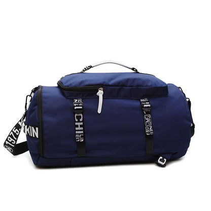 Versatile Men's Portable Travel Gym Bag-Backpack Design for Convenient