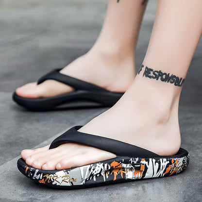 វេទិកាបុរស Flip-Flops សម្រាប់ការលួងលោមខាងក្រៅធម្មតា។